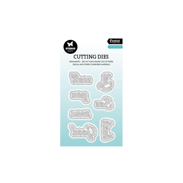 (SL-ES-CD1094)Studio Light Cutting Die Get well soon Essentials nr. 1094