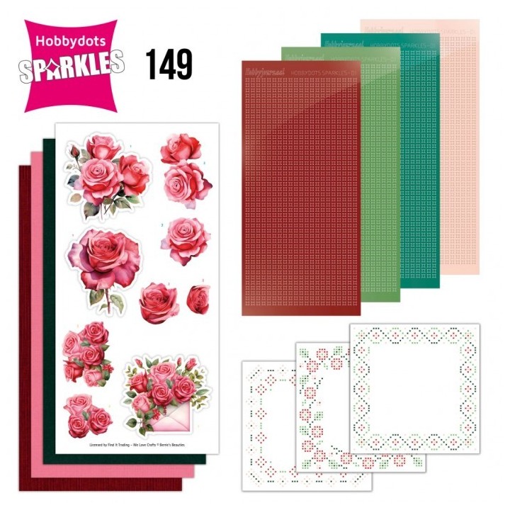 (SPDO149)Sparkles 149 - Berries Beauties - Floral Elegance