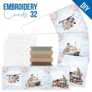 (STDOPP032)Stitch and Do PP cards 32 - Journeys in Bloom