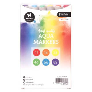 (SL-CO-MARK49)Studio Light Aqua Markers Rainbow