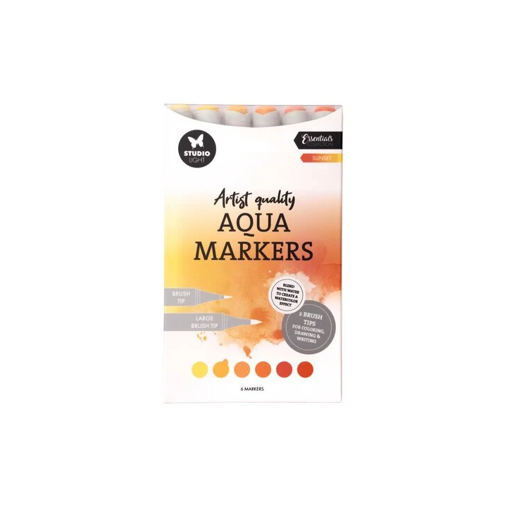 (SL-CO-MARK53)Studio Light Aqua Markers Sunset