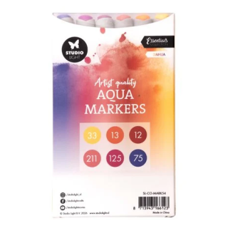 (SL-CO-MARK54)Studio Light Aqua Markers Dahlia