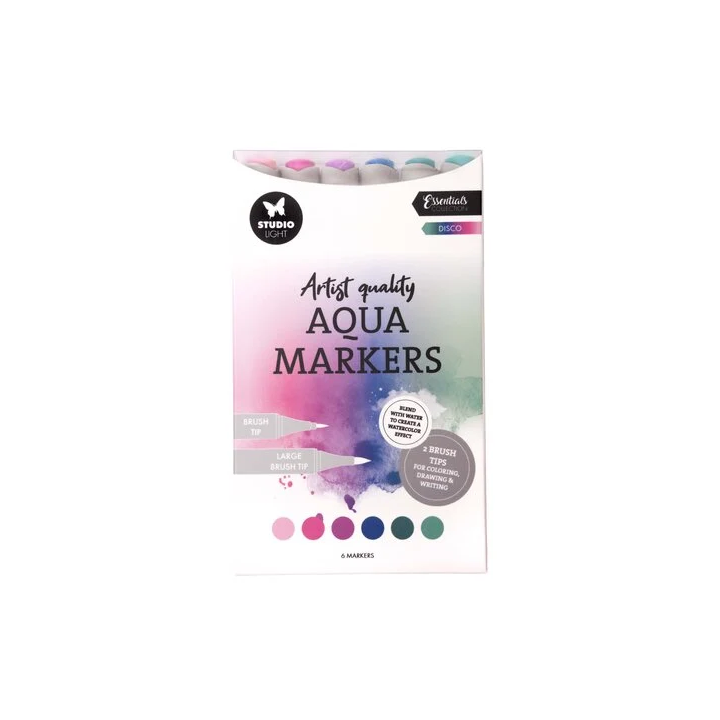 (SL-CO-MARK55)Studio Light Aqua Markers Disco