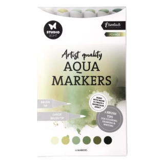 (SL-CO-MARK58)Studio Light Aqua Markers Foliage