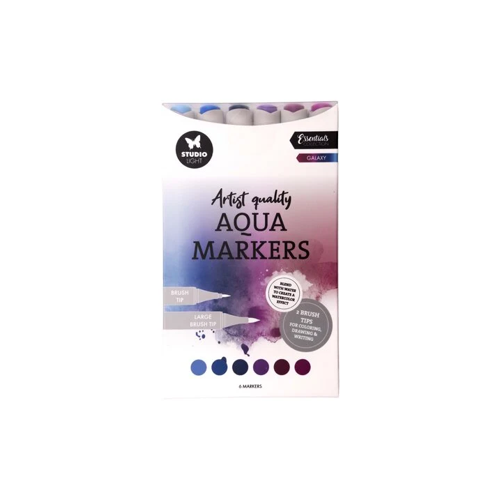 (SL-CO-MARK60)Studio Light Aqua Markers Galaxy