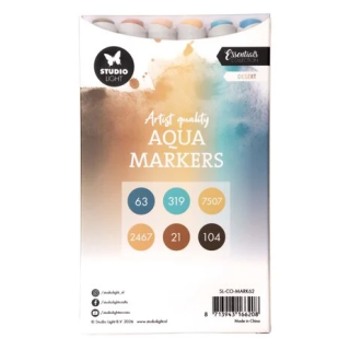(SL-CO-MARK62)Studio Light Aqua Markers Desert