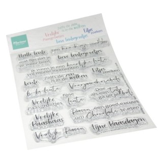 (CS1193)Clear stamp Lentegroetjes by Marleen