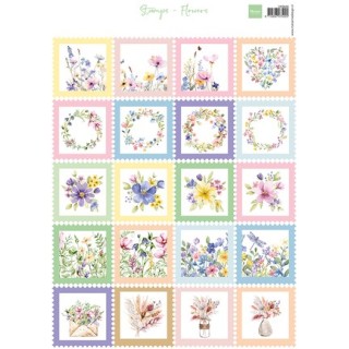 (VK9646)  Stamps - Flowers