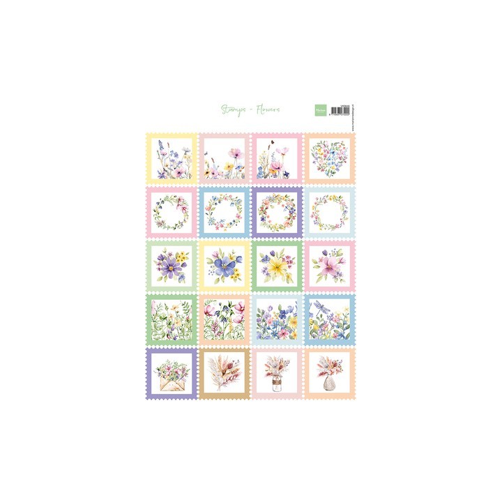 (VK9646)  Stamps - Flowers