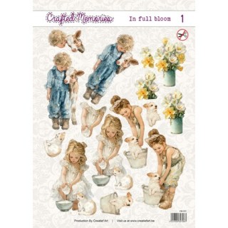 (CM-001)3D Creative CutOuts Full Bloom, 01