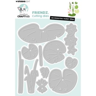 (CCL-FR-CD1083)Studio Light Cutting Die Waterlelies Friendz nr. 1083
