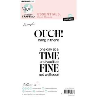 (CCL-ES-STAMP930)Studio light Stamp Get well Essentials nr. 930