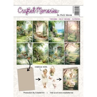 (CM-PAPER-001)3D Creative CutOuts In Full Bloom