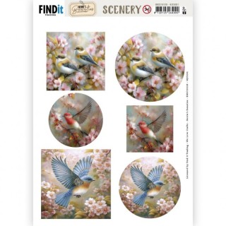 (BBSC10128)Scenery Push out - Berries Beauties - Whisper of Nature