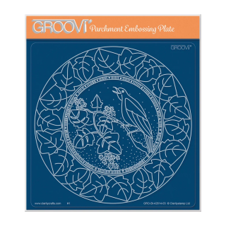 (GRO-BI-42614-03)Groovi Plate A5 Barbara's Songbird