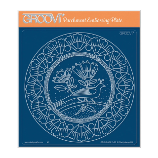 (GRO-BI-42613-03)Groovi Plate A5 Barbara's Dreambird