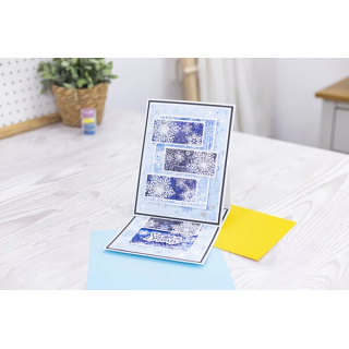 (CC-MD-ELE-8RECT)Crafter's Companion Nesting Metal Die 8 Inch Rectangle