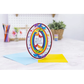 (CC-MD-ELE-8OVAL)Crafter's Companion Nesting Metal Die 8 Inch Oval