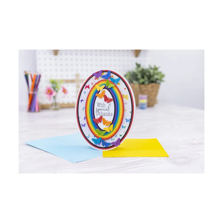 (CC-MD-ELE-8OVAL)Crafter's Companion Nesting Metal Die 8 Inch Oval