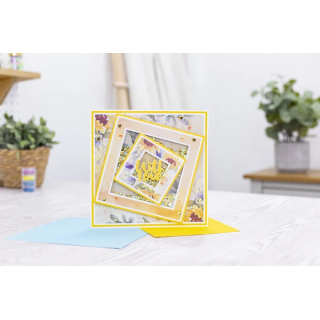 (CC-MD-ELE-8SQUA)Crafter's Companion Nesting Metal Die 8 Inch Square