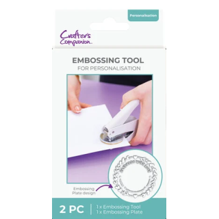 (CC-TOOL-EMBPRE)Crafter's Companion Embossing Tool & Press Plate (2pcs)