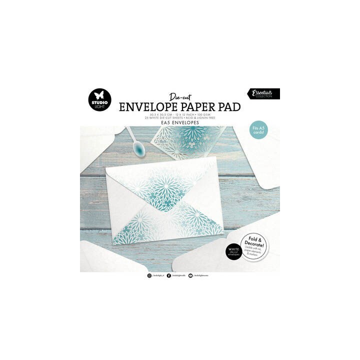 (SL-ES-DCPP438)Studio Light Envelopes for A5 cards Essentials nr. 438