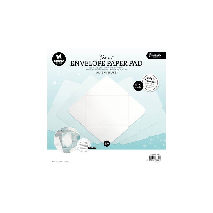 (SL-ES-DCPP438)Studio Light Envelopes for A5 cards Essentials nr. 438