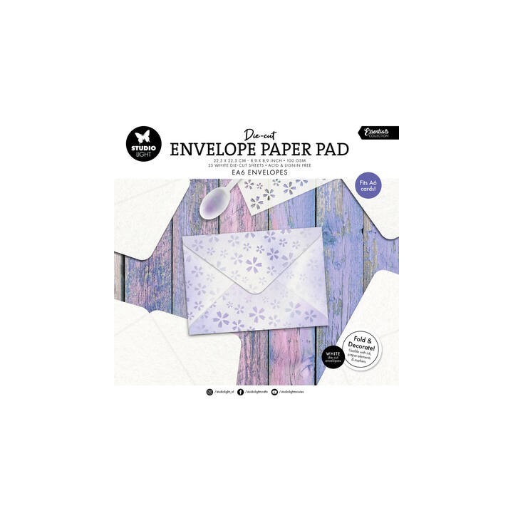 (SL-ES-DCPP439)Studio Light Envelopes for A6 cards Essentials nr. 439