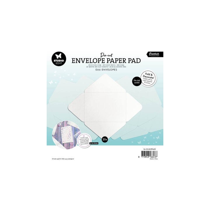 (SL-ES-DCPP439)Studio Light Envelopes for A6 cards Essentials nr. 439