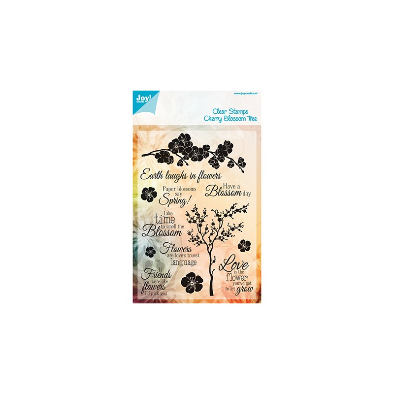(6410/0311)Clear stamp Cherry Blossom Tree