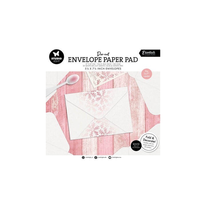 (SL-ES-DCPP442)Studio Light Envelopes for 12,7x17,78cm cards Essentials nr. 442