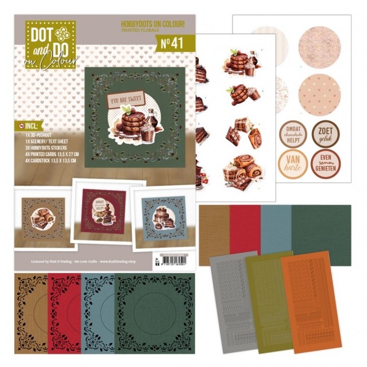 (DODOOC10041)Hobbydots on Colour 41 - Sweet Moments