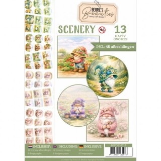 (BBPOS10013)Push-Out Book Scenery 13