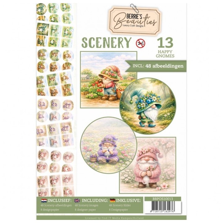 (BBPOS10013)Push-Out Book Scenery 13