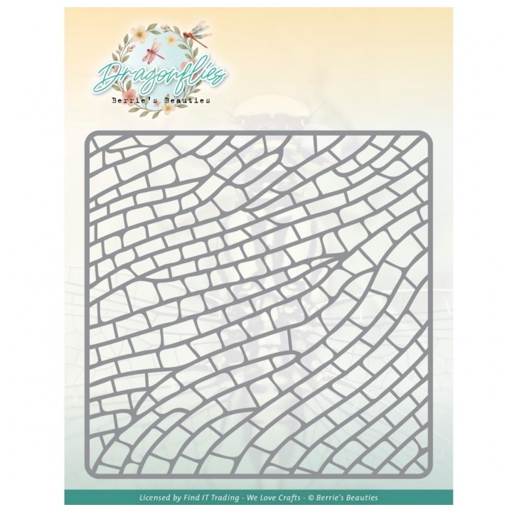 (BBD10095)Dies - Berries Beauties - Dragonflies - Dragonfly Background