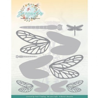 (BBD10096)Dies - Berries Beauties - Dragonflies - Dragonfly