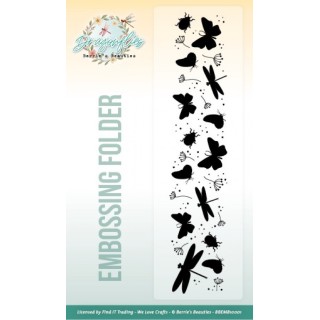 (BBEMB10001)Embossing Folder - Berrie's Beauties - Dragonflies