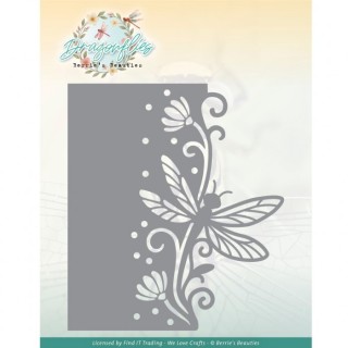 (BBD10097)Dies - Berries Beauties - Dragonflies - Dragonfly Border