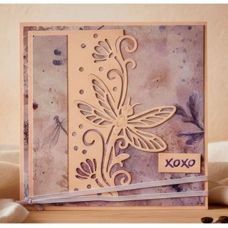 (BBD10097)Dies - Berries Beauties - Dragonflies - Dragonfly Border