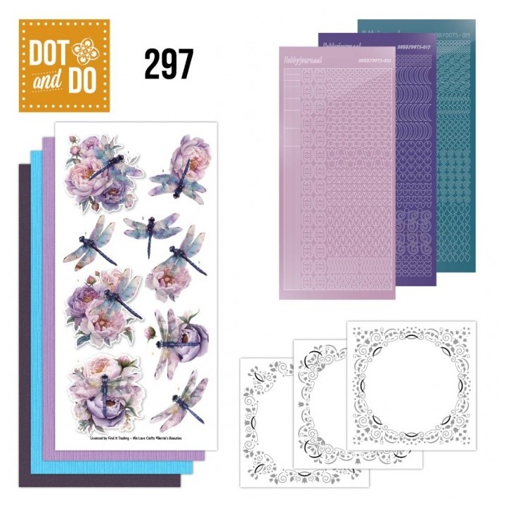 (DODO297)Dot and Do 297 Berries Beauties - Dragonflies