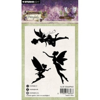 (SL-EF-STAMP943)Studio light Stamp Fairies Enchanted Fairytale nr. 943