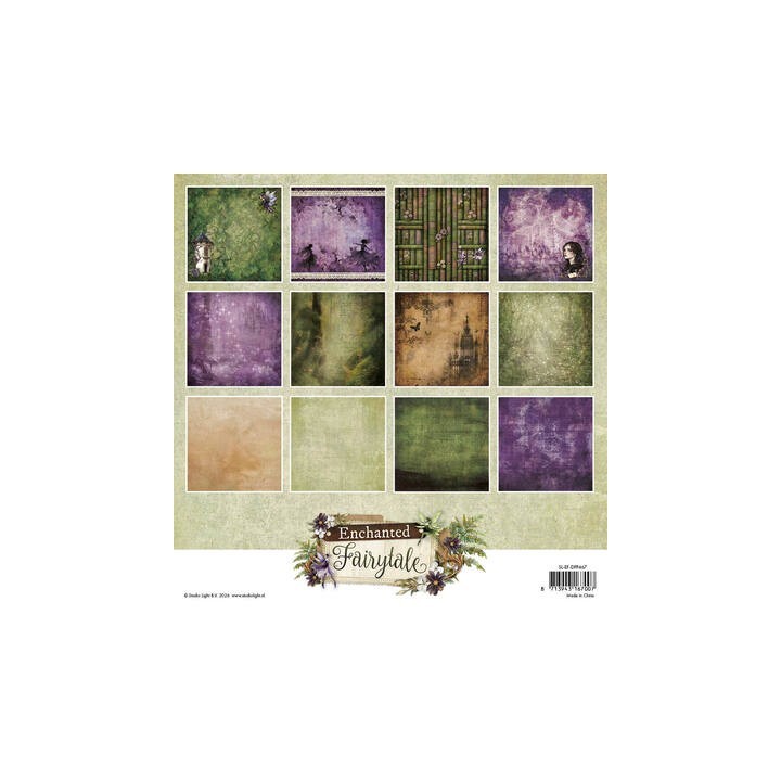 (SL-EF-DPP467)Studio Light Designer Paper Background paper pad Enchanted Fairytale nr. 467