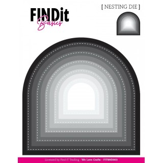 (FITBND003)Find It Basics - Nesting Dies - Arches