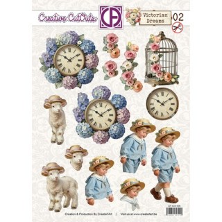 (CCO-038)3D Creative CutOuts Victorian Dreams 02
