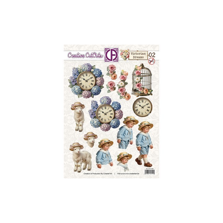 (CCO-038)3D Creative CutOuts Victorian Dreams 02