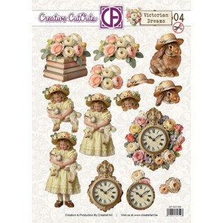 (CCO-040)3D Creative CutOuts Victorian Dreams 04
