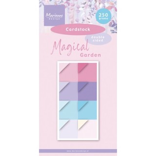 (PK9222)Pretty Papers Magical Garden - Cardstock