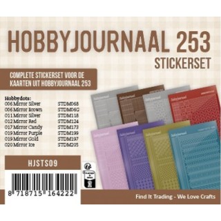 (HJSTS09)Stickerset Hobbyjournaal 253