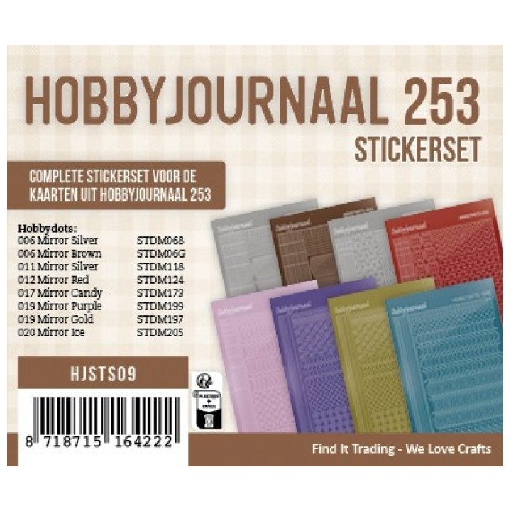 (HJSTS09)Stickerset Hobbyjournaal 253