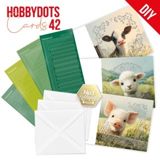 (DODOPP042)Hobbydots Cards 42 - Spring Animals